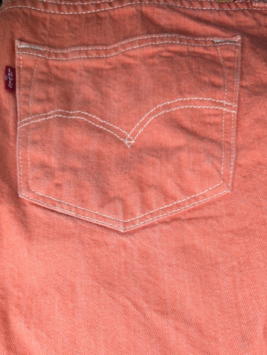 Levi's Other - Levi's 501 Jeans Men's Size 38 Measures 36 Orange Salmon Pumpkin Button-fly *